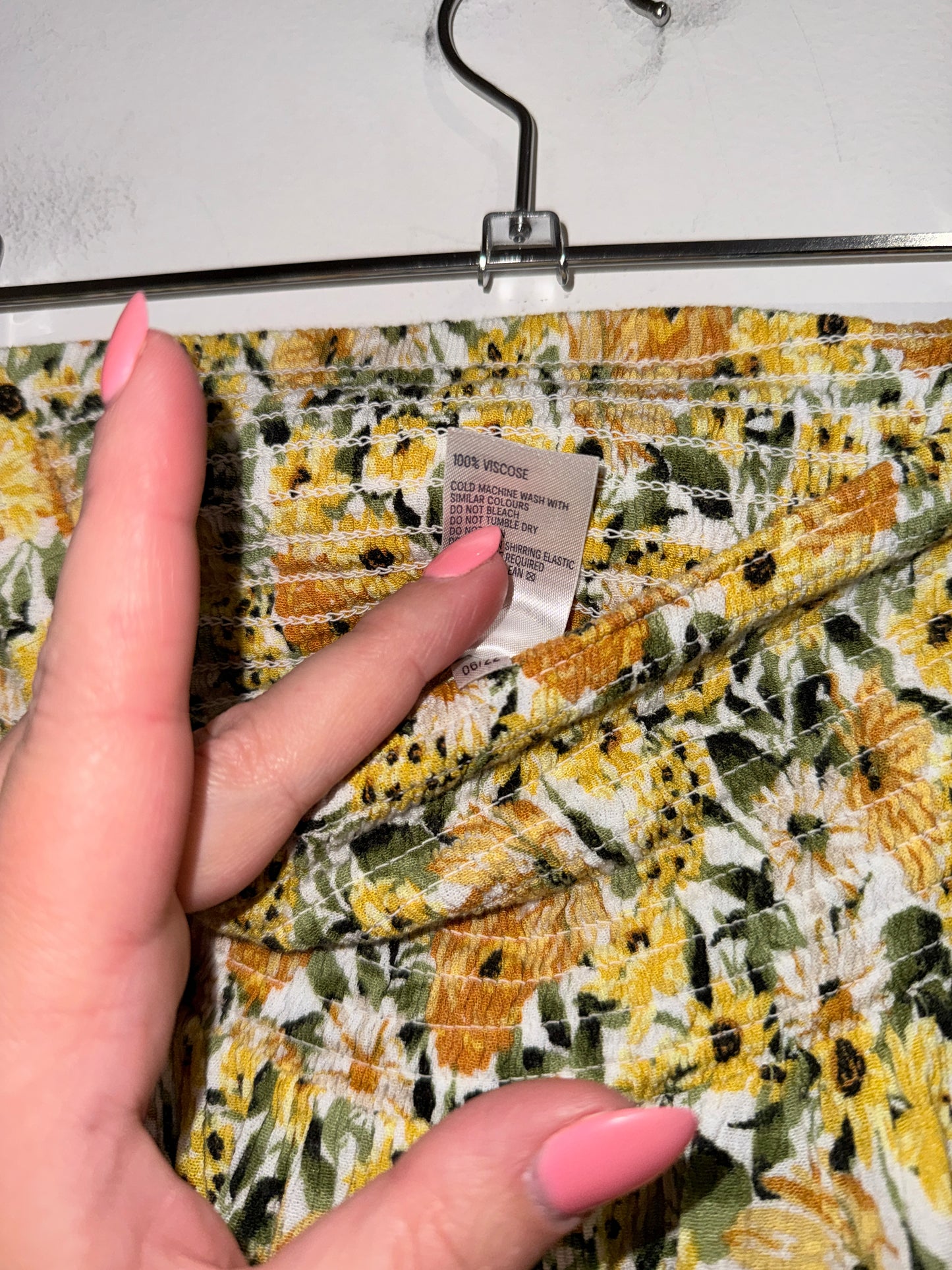Anko Floral Mini Skirt Size 8