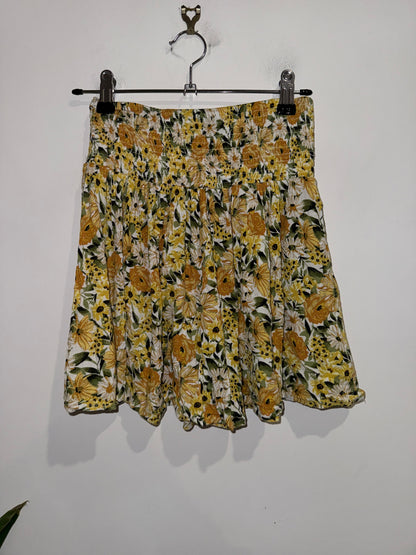 Anko Floral Mini Skirt Size 8