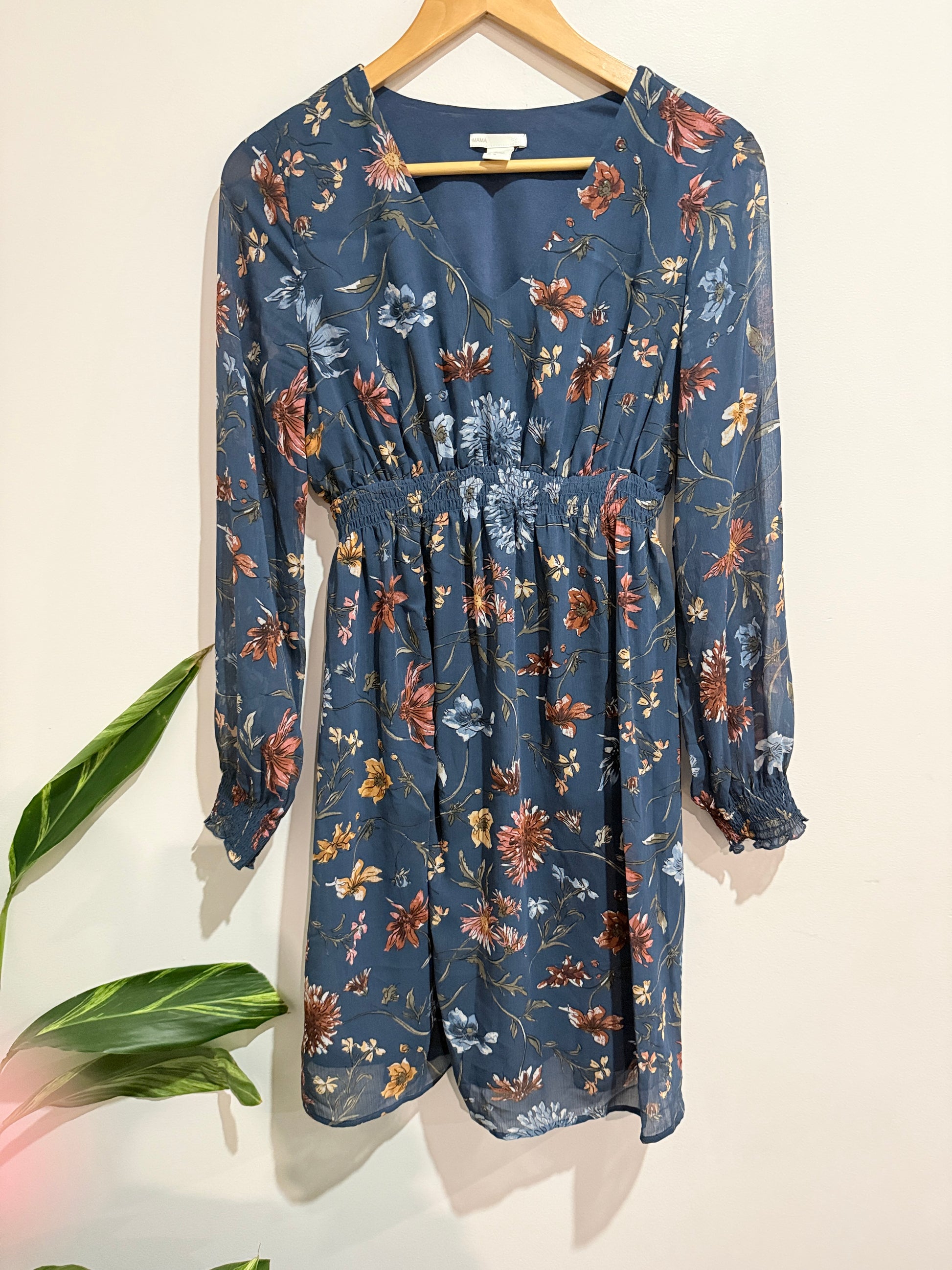 H & M Floral Print Dress Size M
