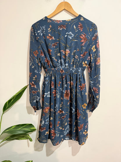 H & M Floral Print Dress Size M