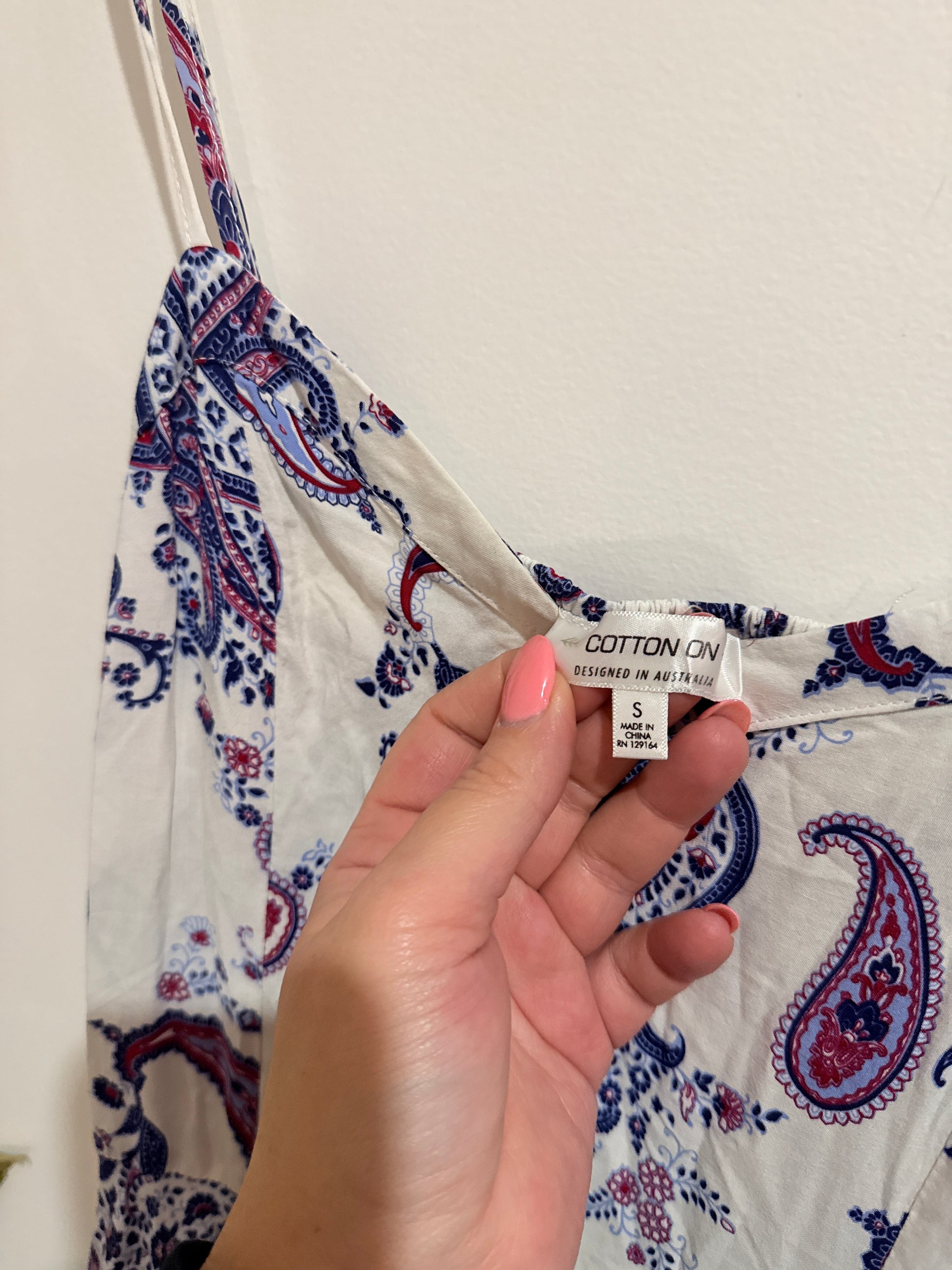 Cotton:on Spaghetti Strap Mini Dress Size S