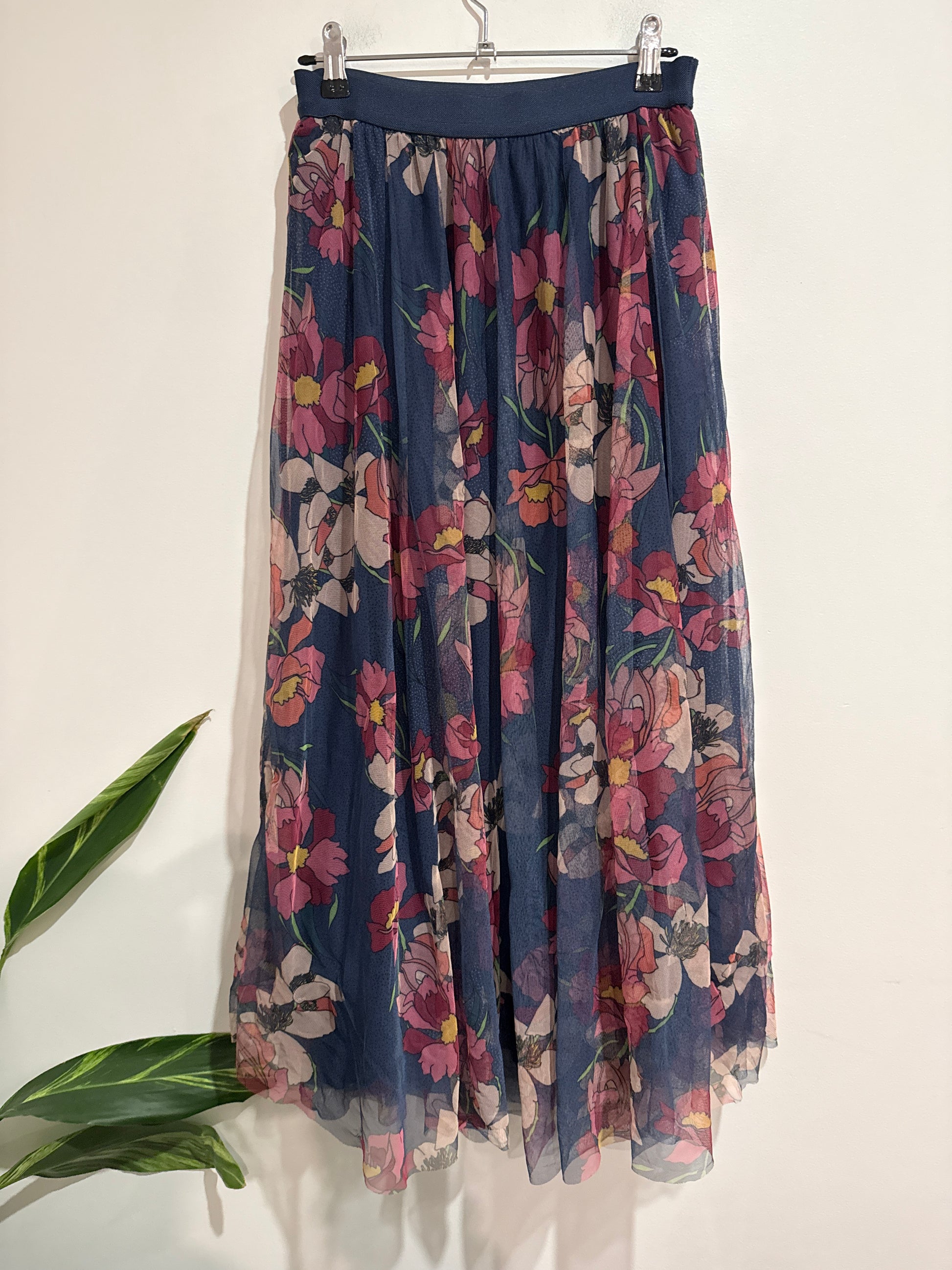 Grace Hill Flared Maxi Skirt Size 8 | Waist 66cm