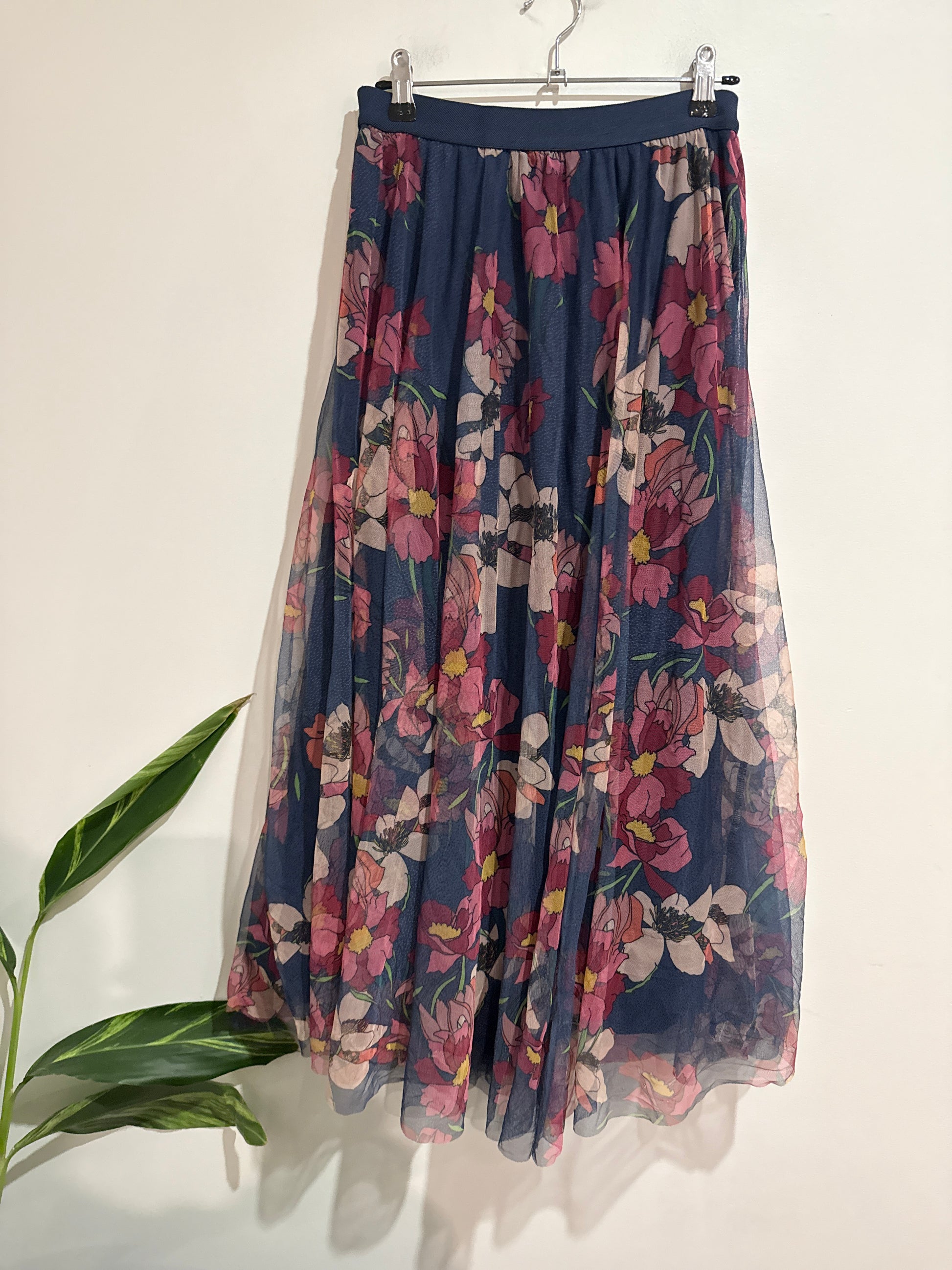 Grace Hill Flared Maxi Skirt Size 8 | Waist 66cm