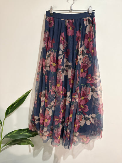 Grace Hill Flared Maxi Skirt Size 8 | Waist 66cm