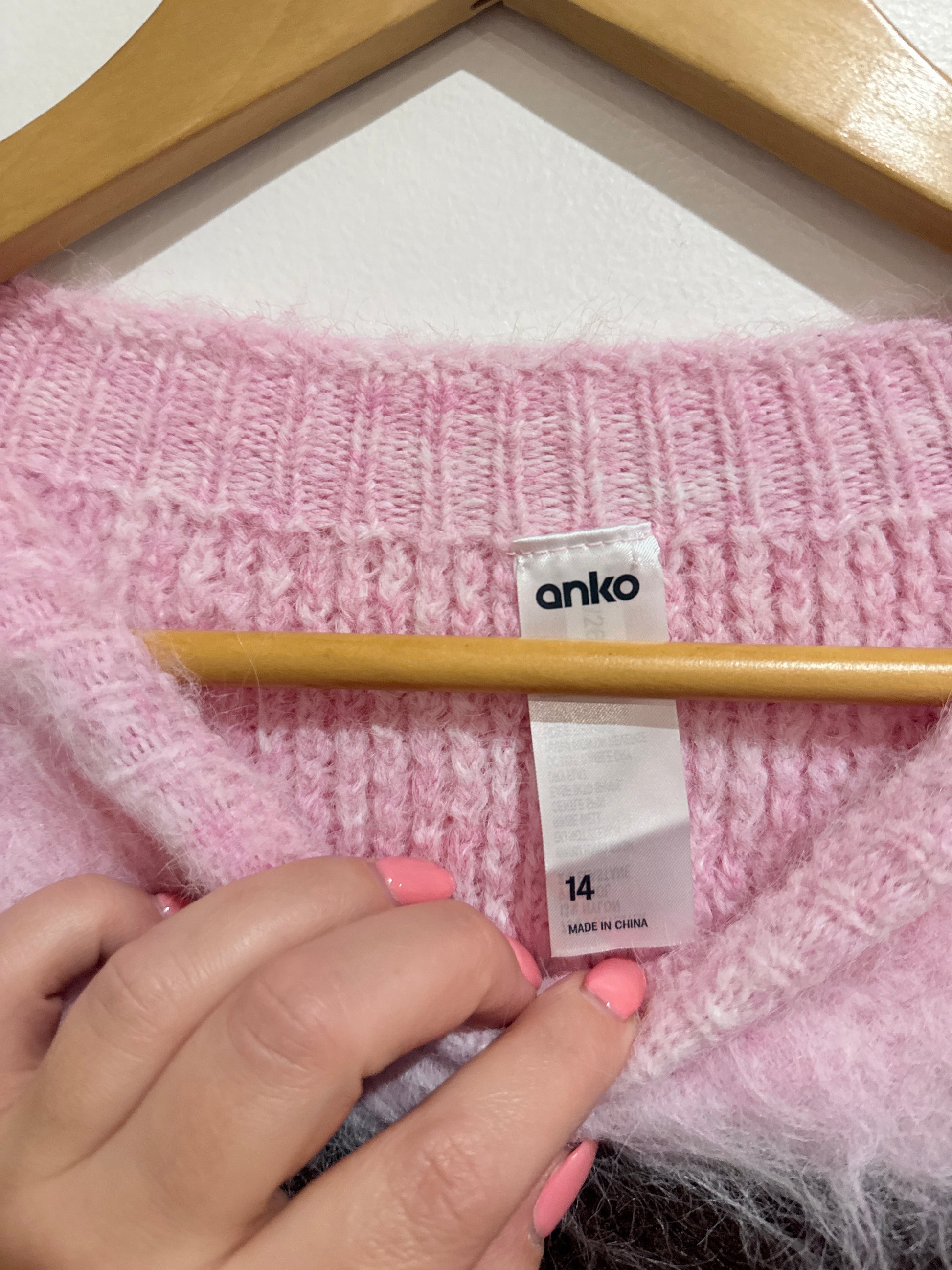 Anko Striped Sweater Size 14