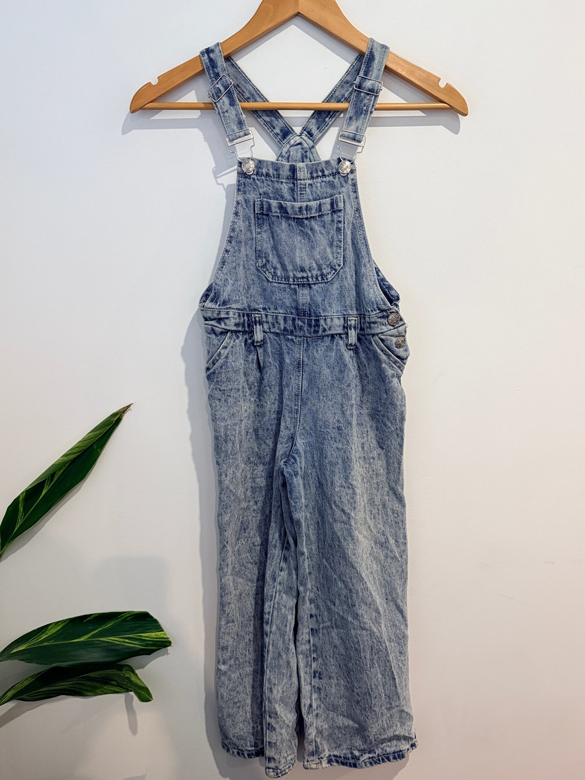 Friends Inc Denim Overalls Size 8-9 Years
