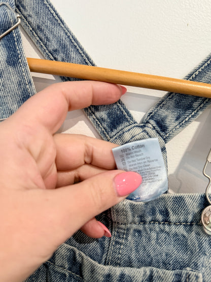 Friends Inc Denim Overalls Size 8-9 Years