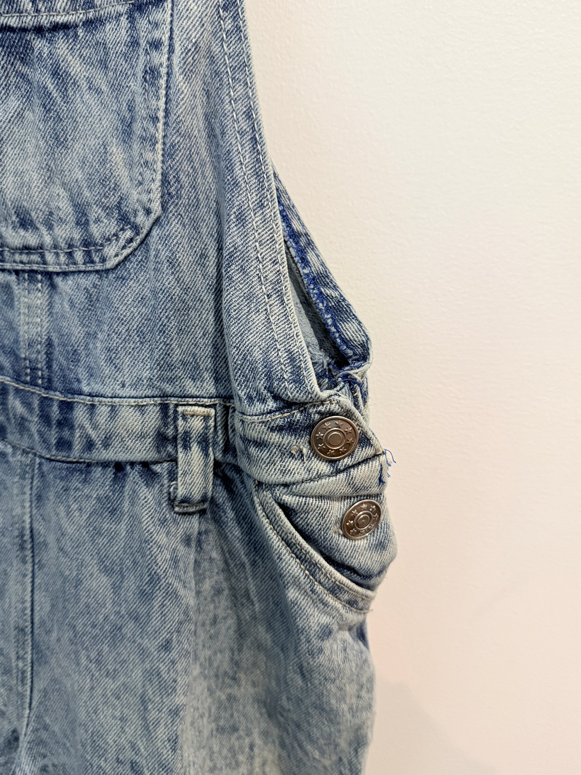 Friends Inc Denim Overalls Size 8-9 Years