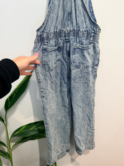 Friends Inc Denim Overalls Size 8-9 Years