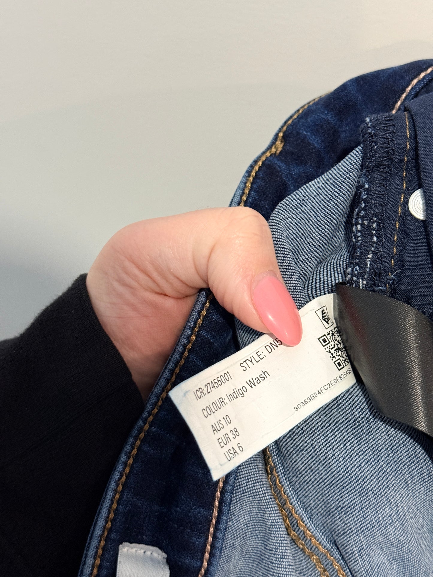 Forever New High-waisted Skinny Jeans Size 10