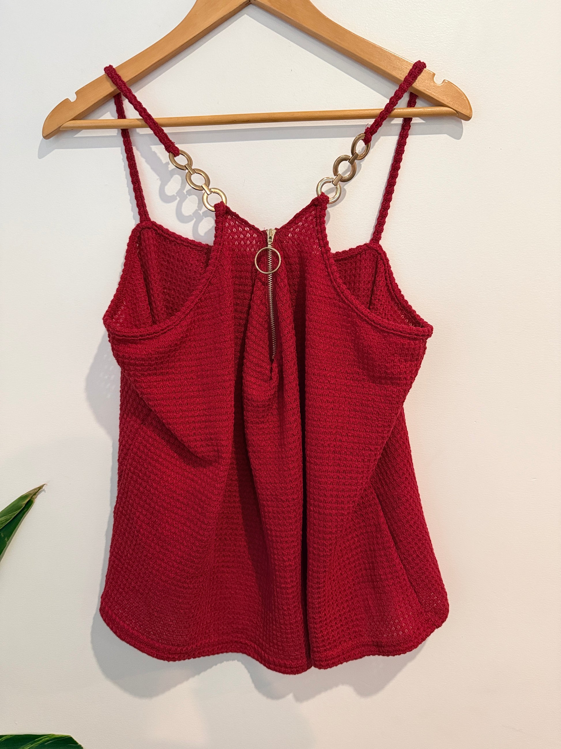 Shein Crochet Knit Tank Top Size 4XL | U/Arm to U/Arm 53cm