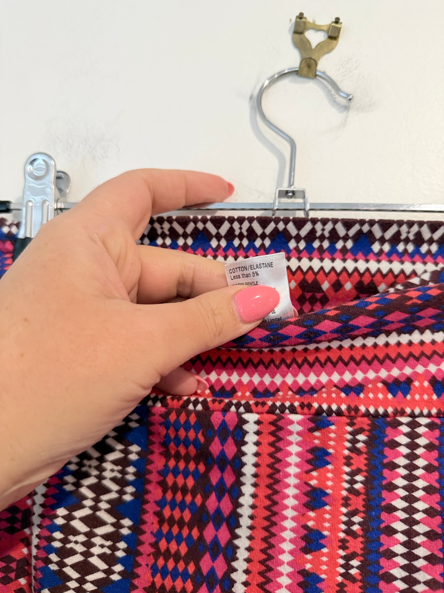 Girlxpress Handcrafted Mini Skirt Size 14