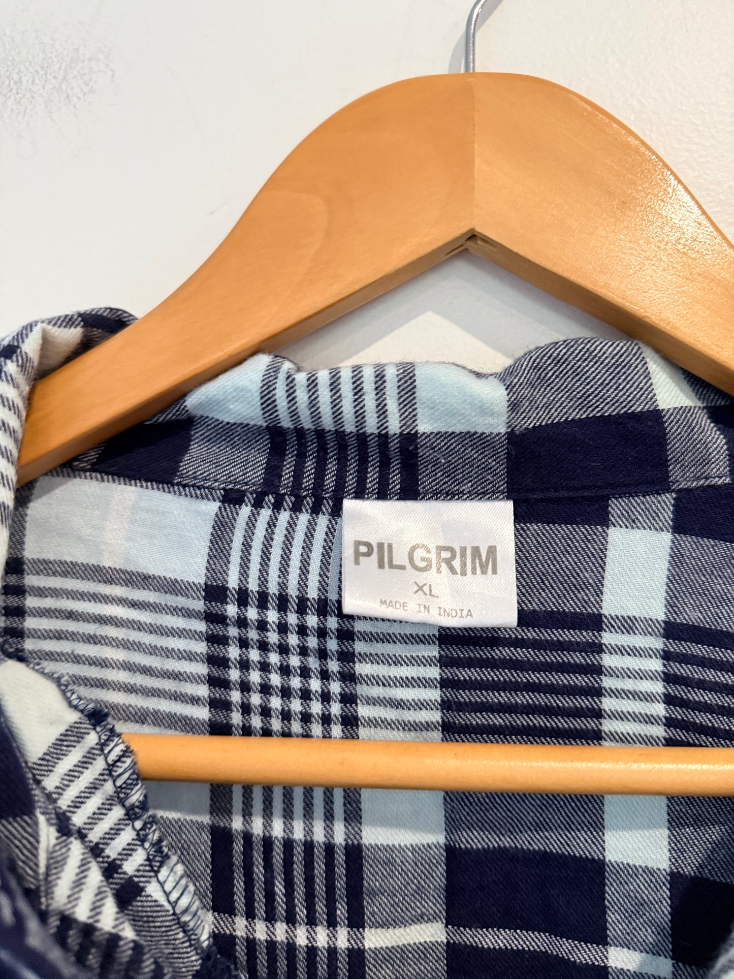 Pilgrim Plaid Button-up Shirt Size XL