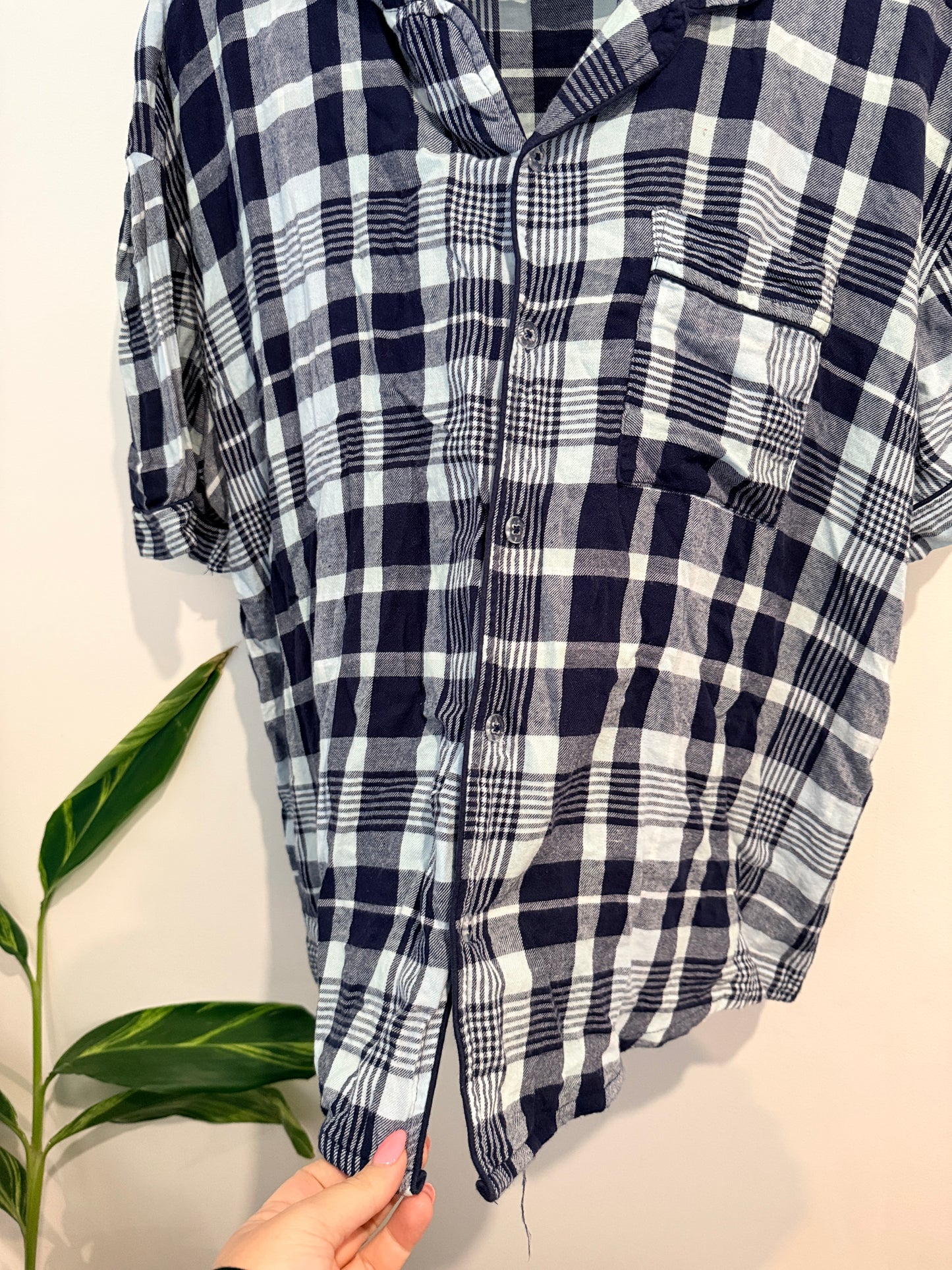 Pilgrim Plaid Button-up Shirt Size XL