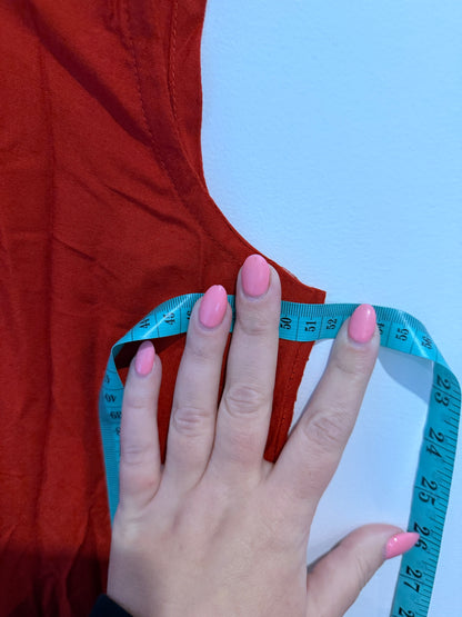 Sleeveless Midi Dress Size XXL | U/Arm to U/Arm 52cm