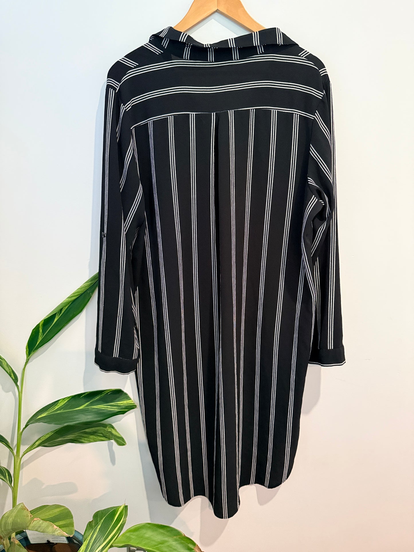 Boohoo Striped Tunic Dress Size 20 | U/Arm to U/Arm 64cm