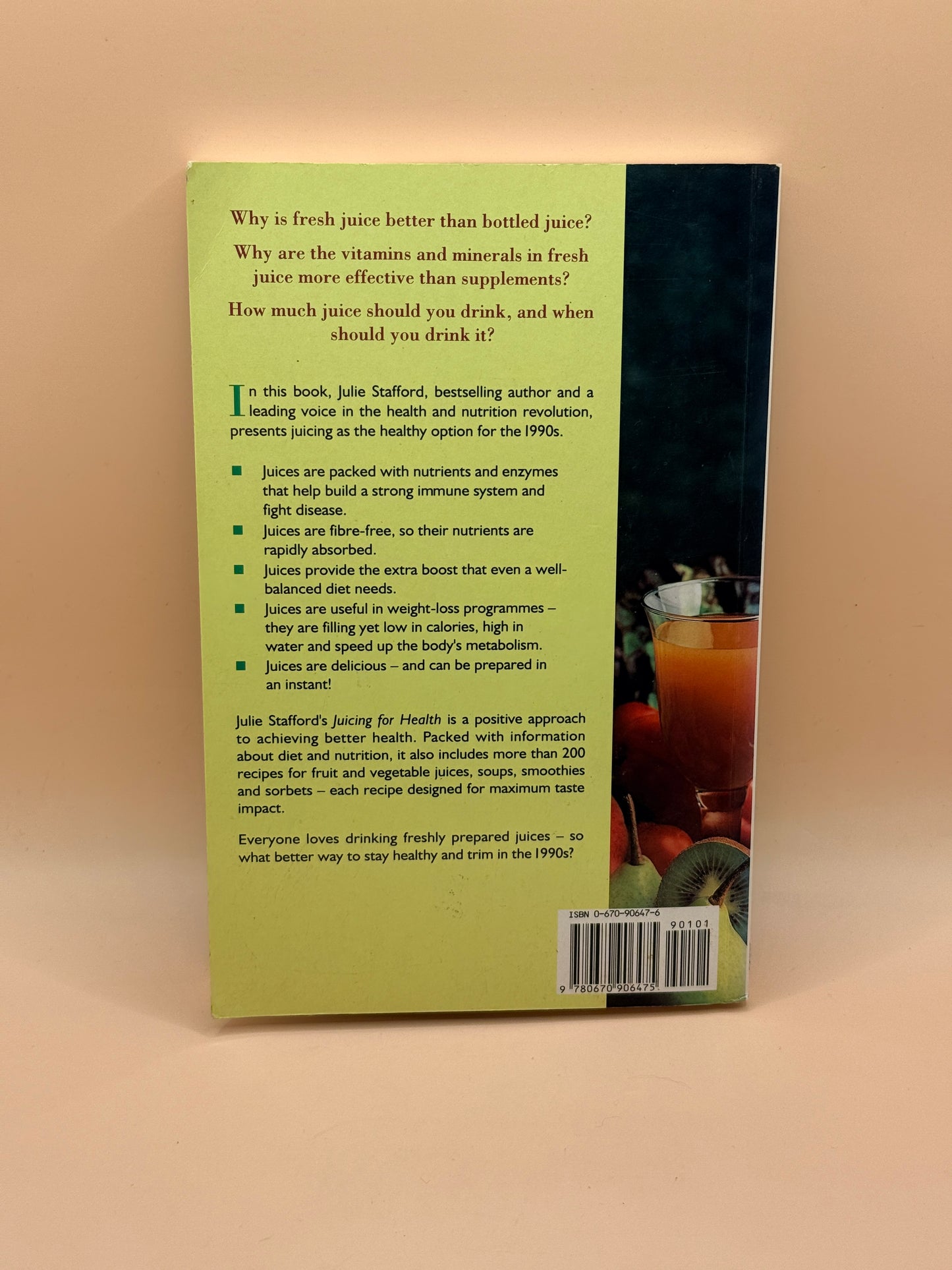 Juicing for Health by Julie Stafford