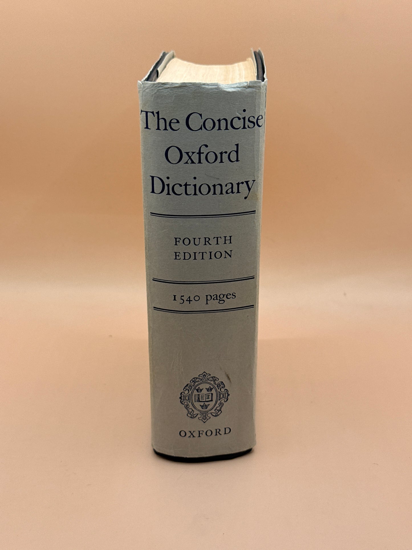 Vintage The Concise Oxford Dictionary 4th Edition 1954