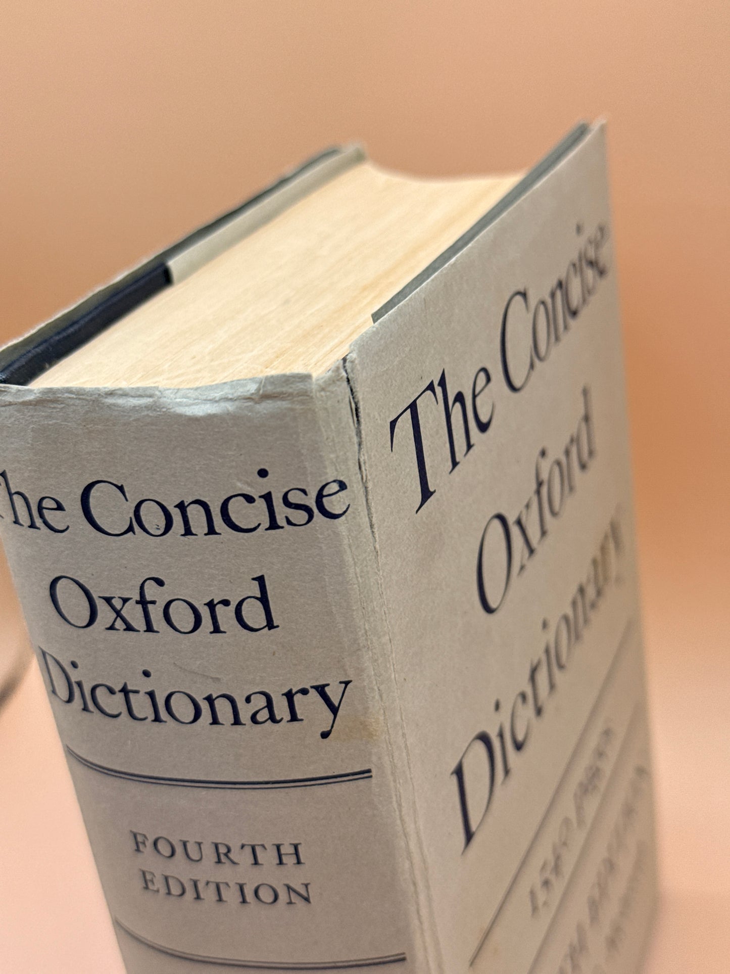 Vintage The Concise Oxford Dictionary 4th Edition 1954