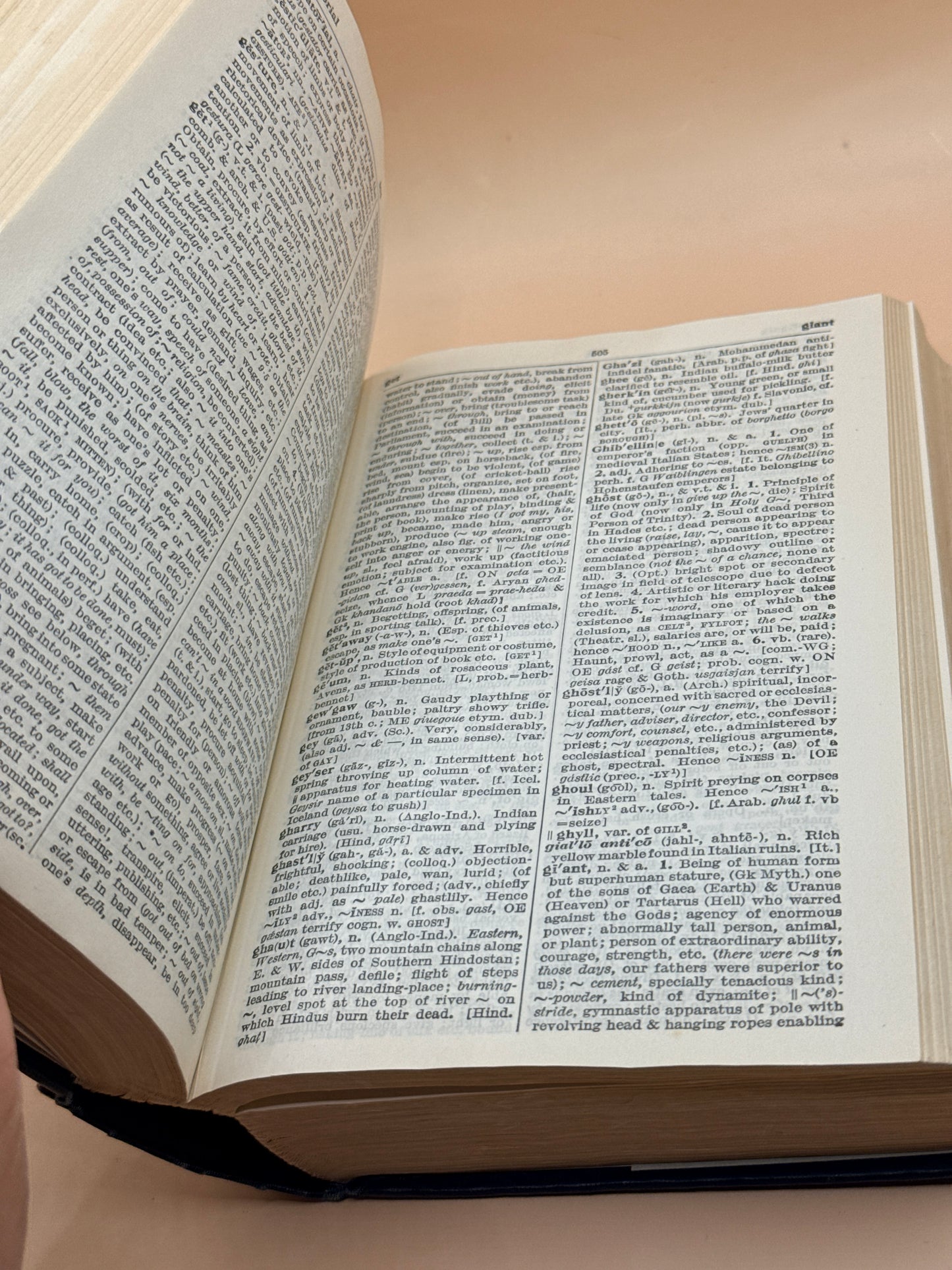 Vintage The Concise Oxford Dictionary 4th Edition 1954
