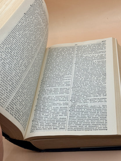 Vintage The Concise Oxford Dictionary 4th Edition 1954