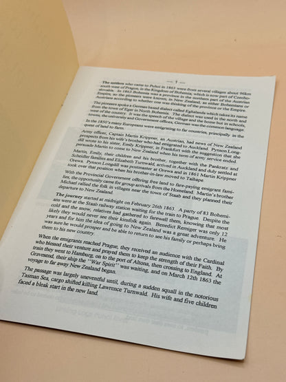 Bohemia to Puhoi by Puhoi Historical Society