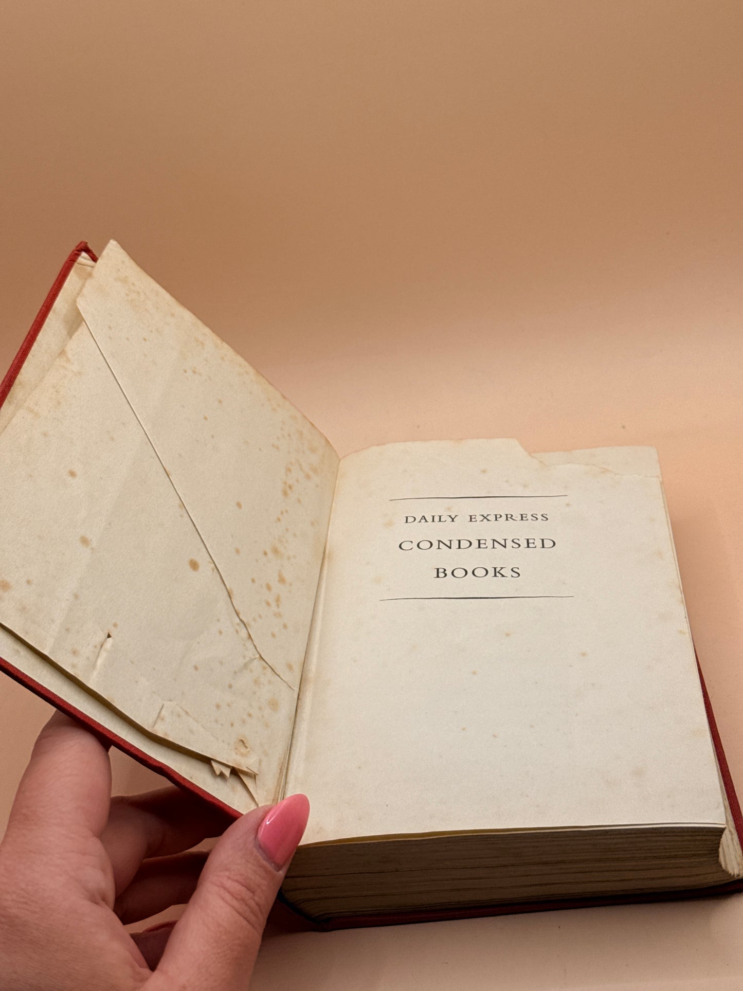 Daily Express Condensed Books by Various Authors