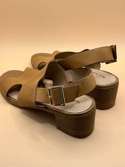 Hush Puppies Leather Slingback Sandals Size 9
