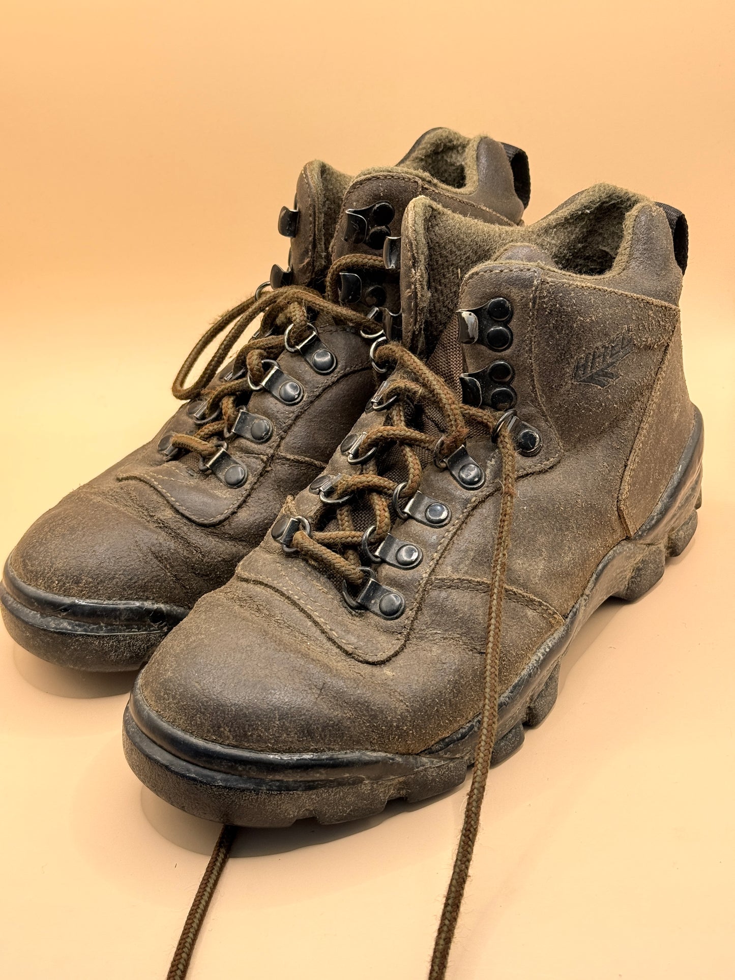 Hi-Tec Brown Leather Steel Cap Boots UK 6 / US 7