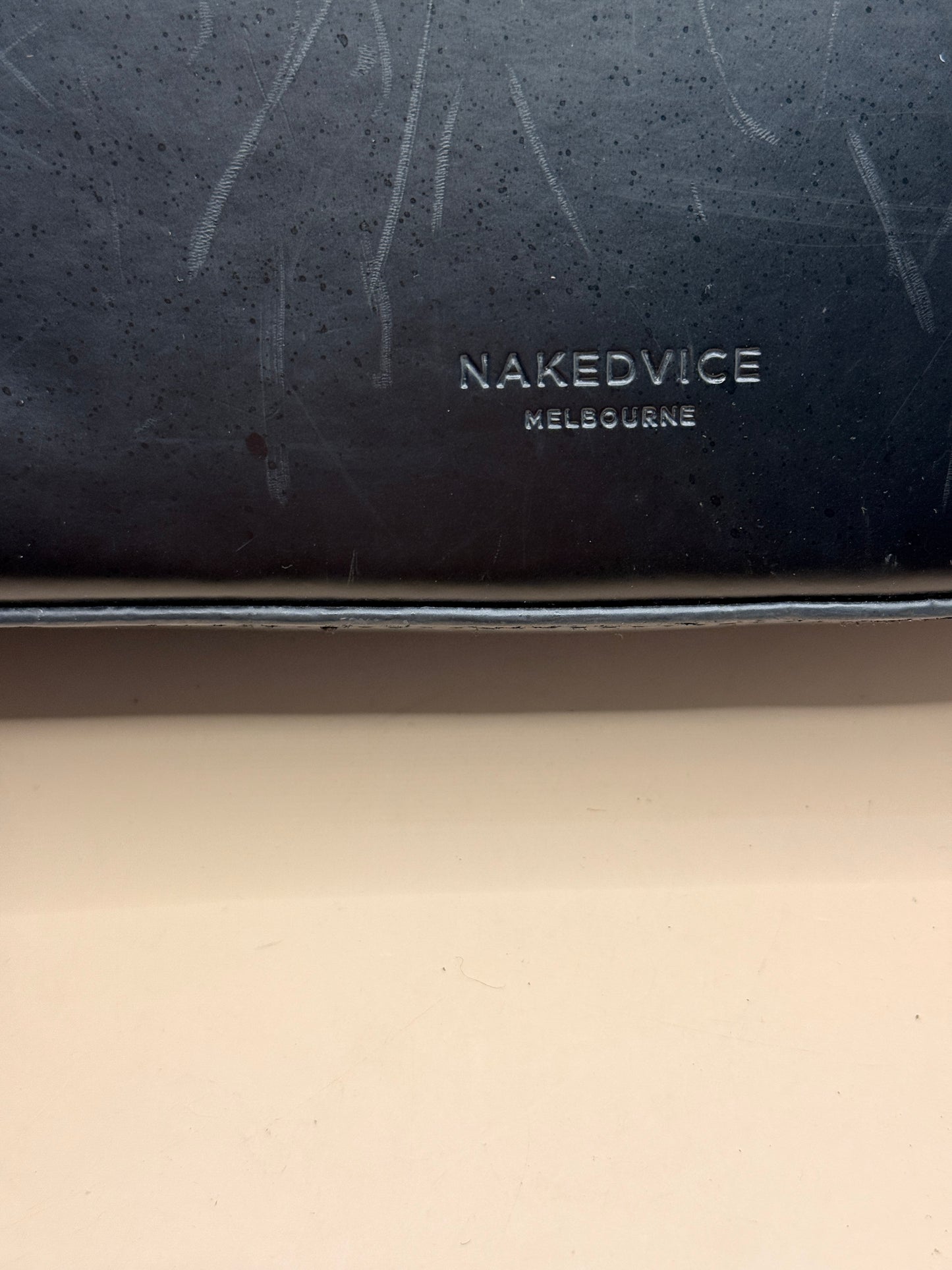 Nakedvice Melbourne Black Shoulder Bag