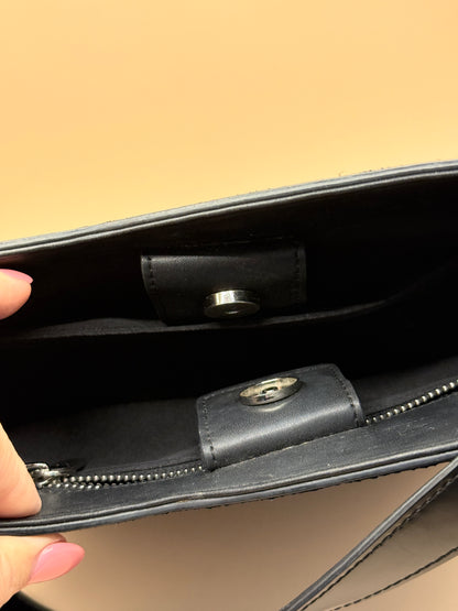 Nakedvice Melbourne Black Shoulder Bag