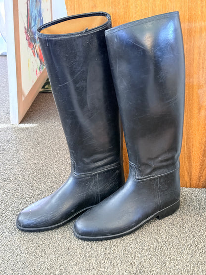 International Black Tall Riding Boots Size 40