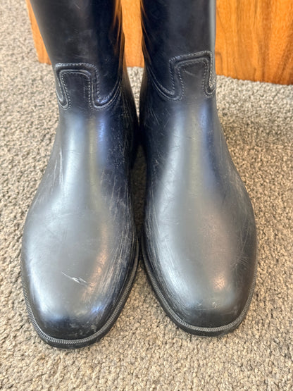 International Black Tall Riding Boots Size 40