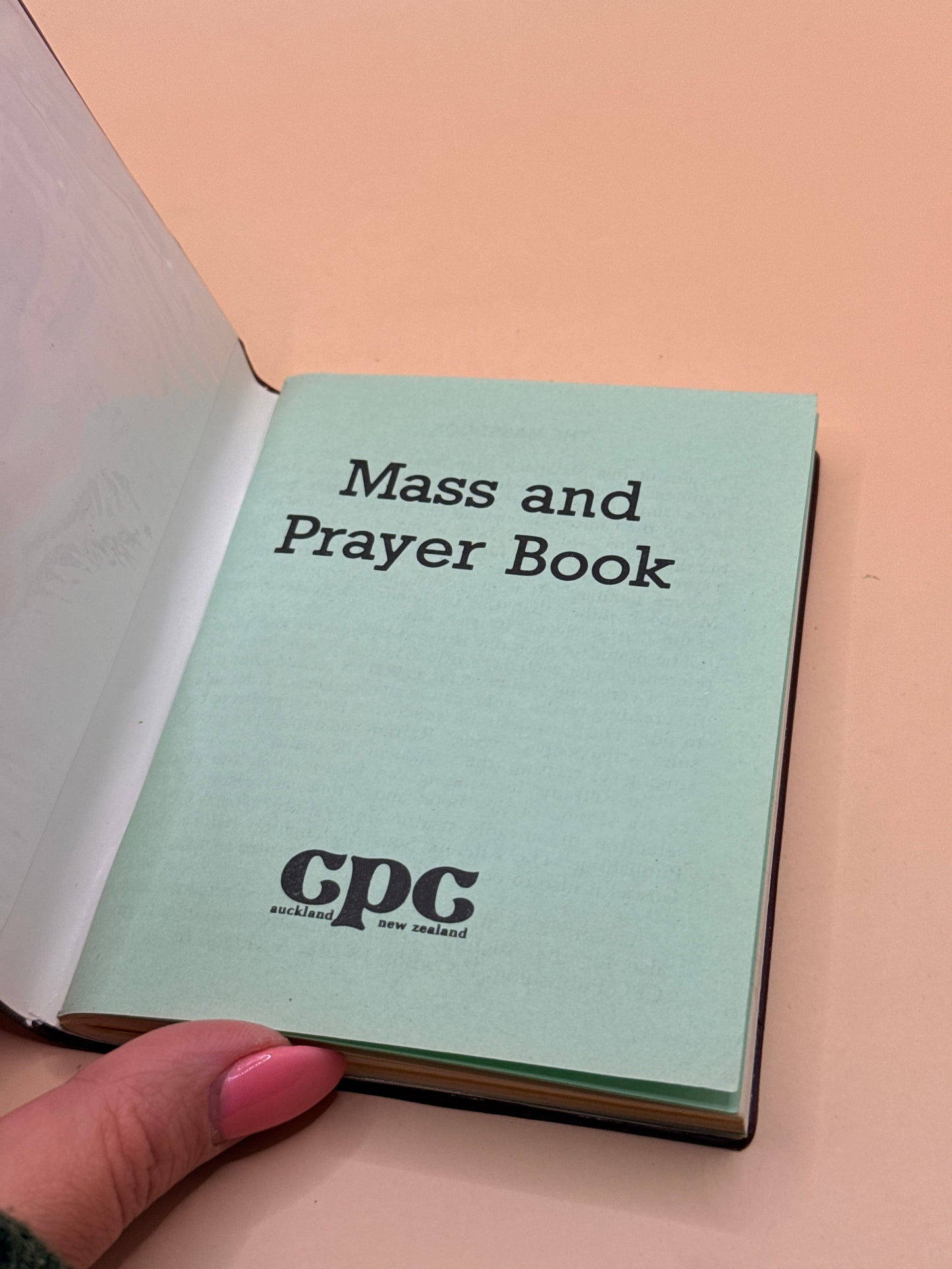 Daily Mass and Prayer Book - CPC