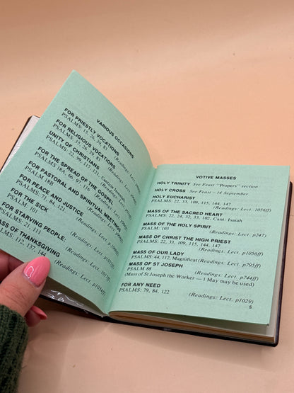 Daily Mass and Prayer Book - CPC