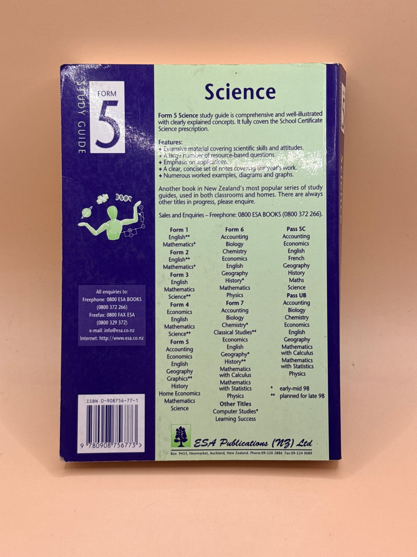 Science Form 5 Study Guide by B. Hannay, P. Howison & M. Sayes