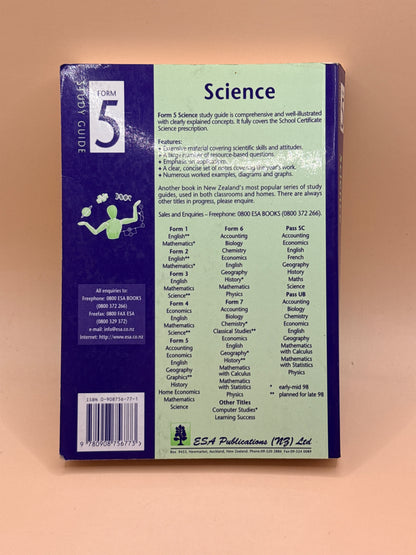 Science Form 5 Study Guide by B. Hannay, P. Howison & M. Sayes