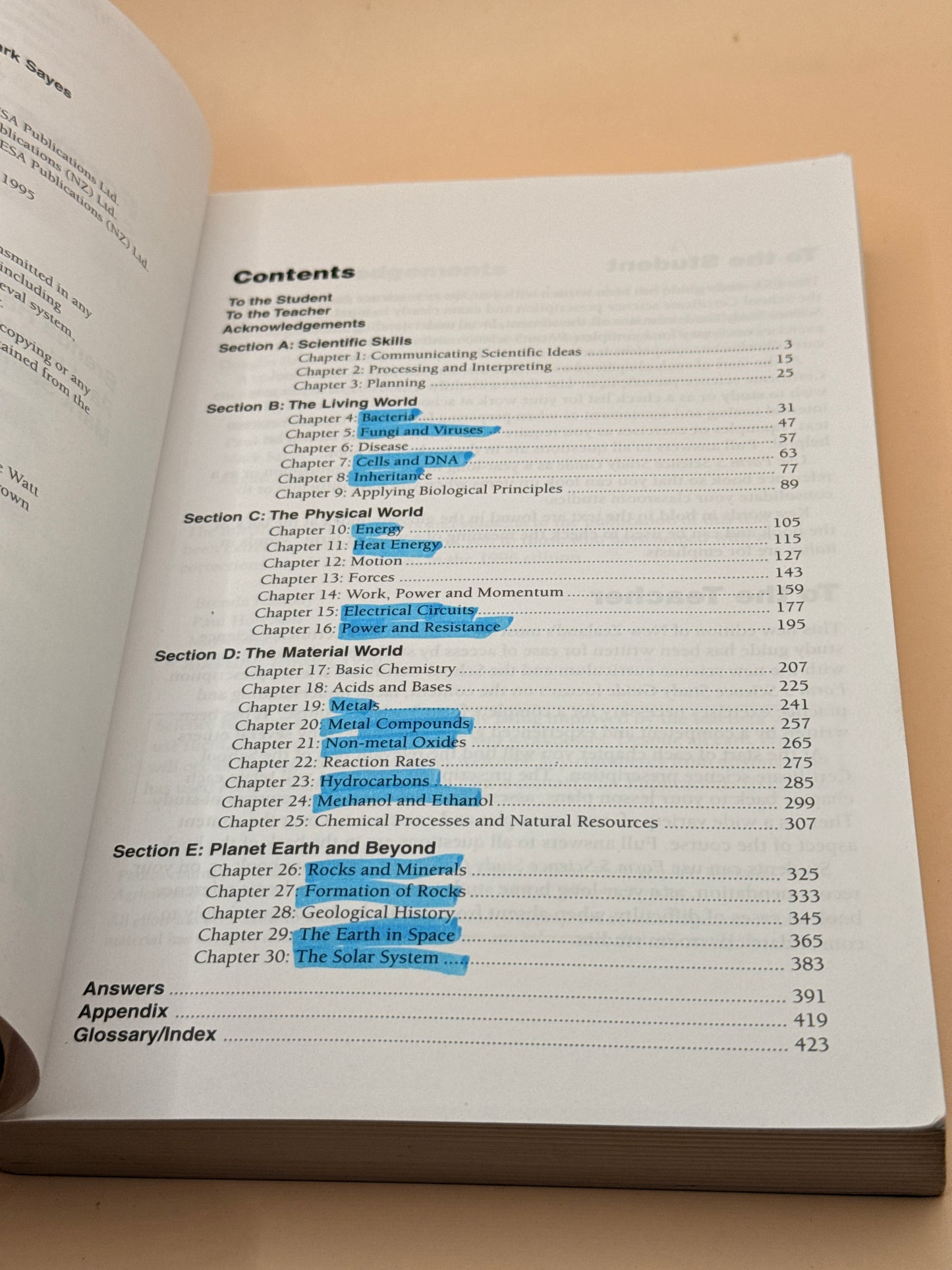 Science Form 5 Study Guide by B. Hannay, P. Howison & M. Sayes