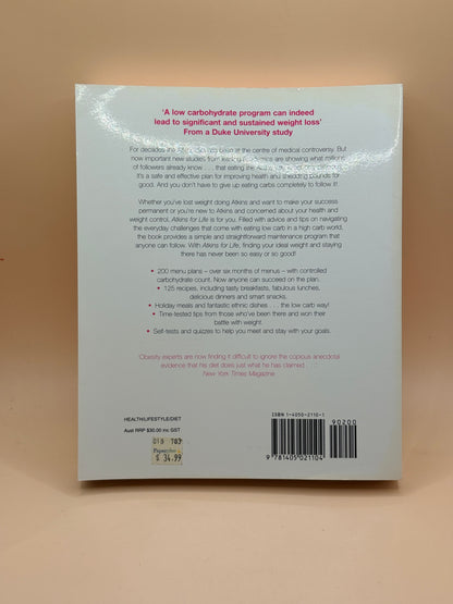 Atkins for Life by Robert C. Atkins MD