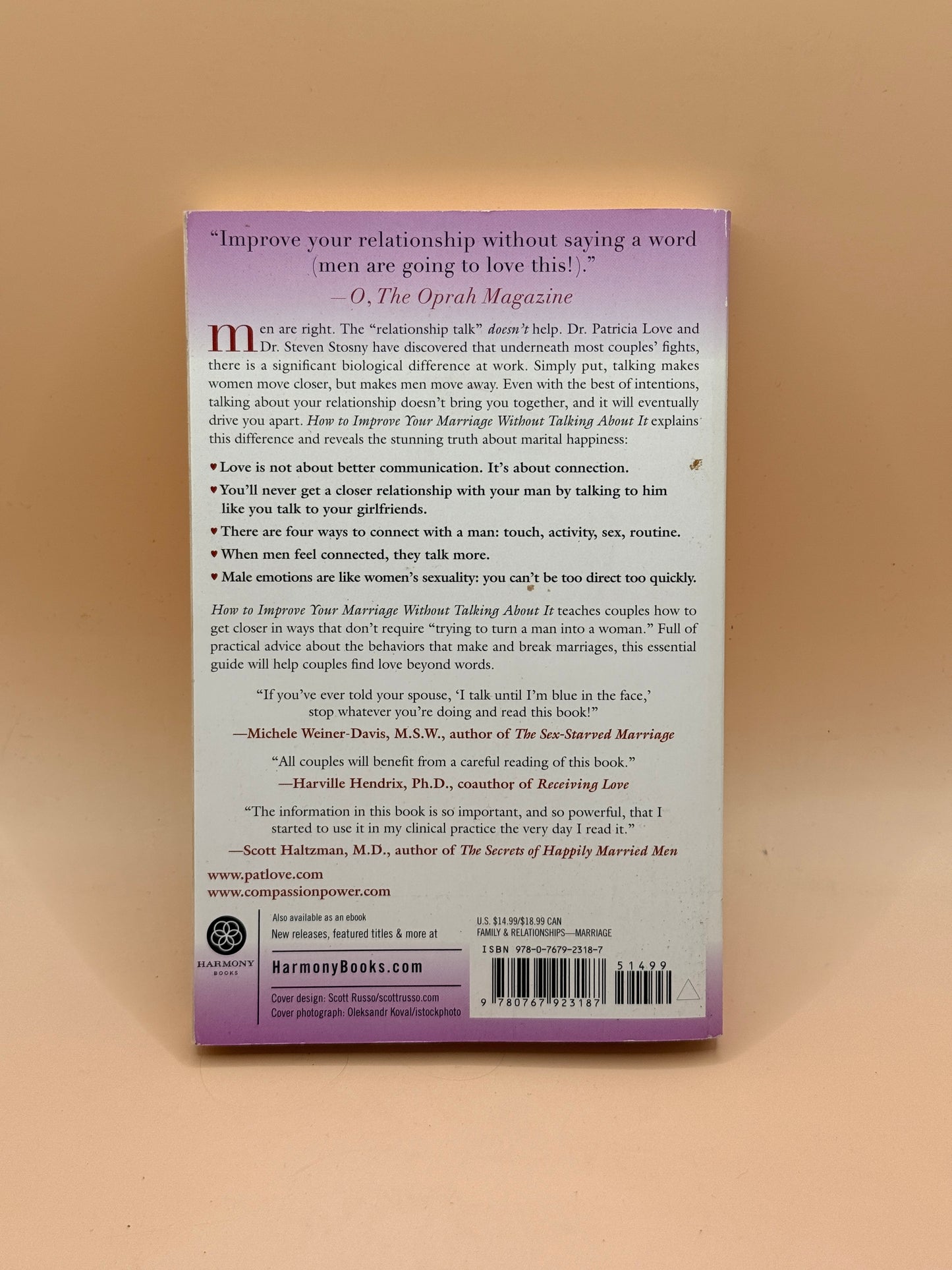 How to Improve Your Marriage Without Talking About It by Patricia Love and Steven Stosny