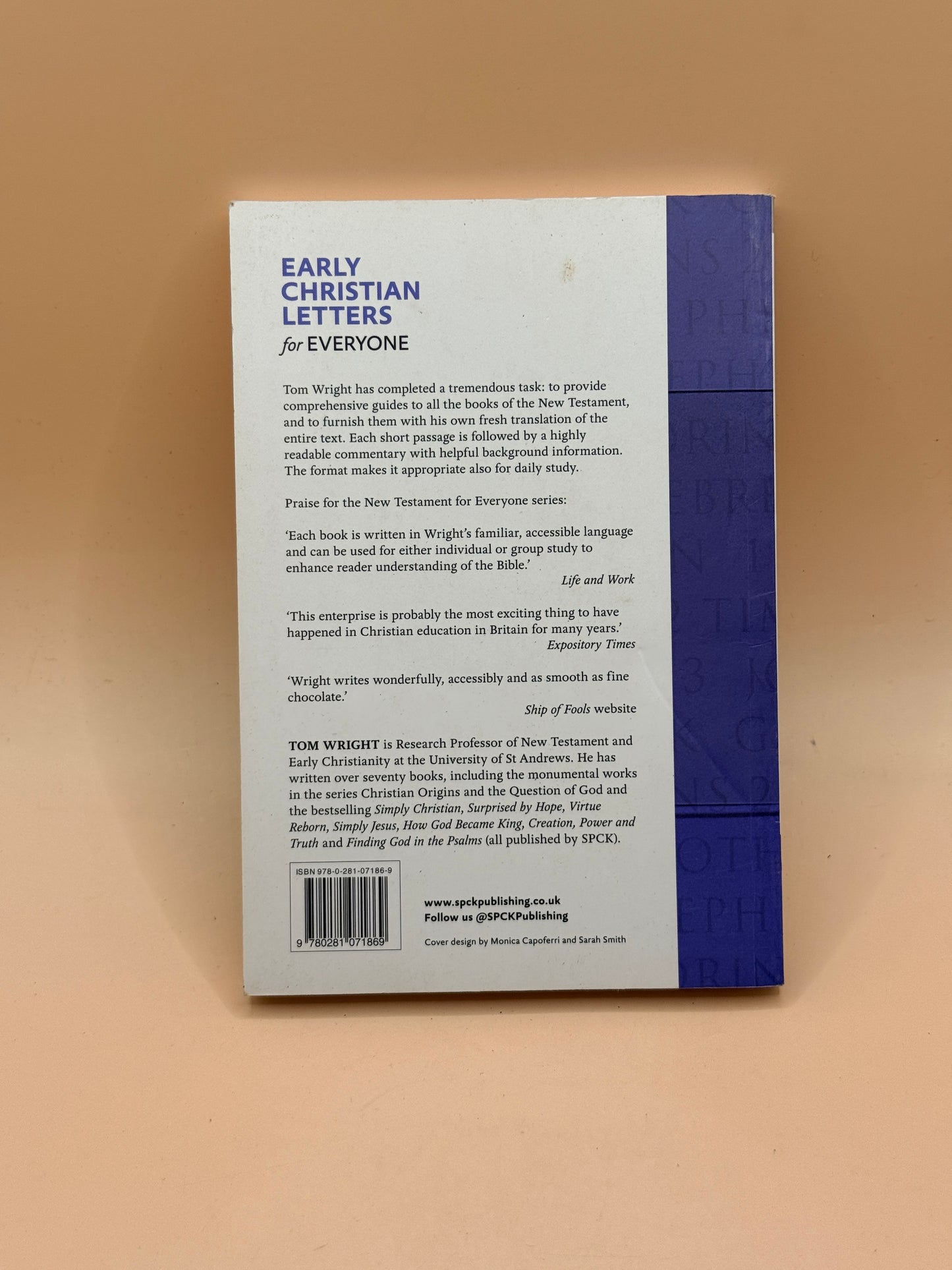Early Christian Letters for Everyone by Tom Wright