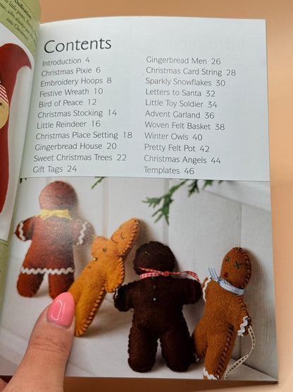 Felt Christmas Decorations by Corinne Lapierre
