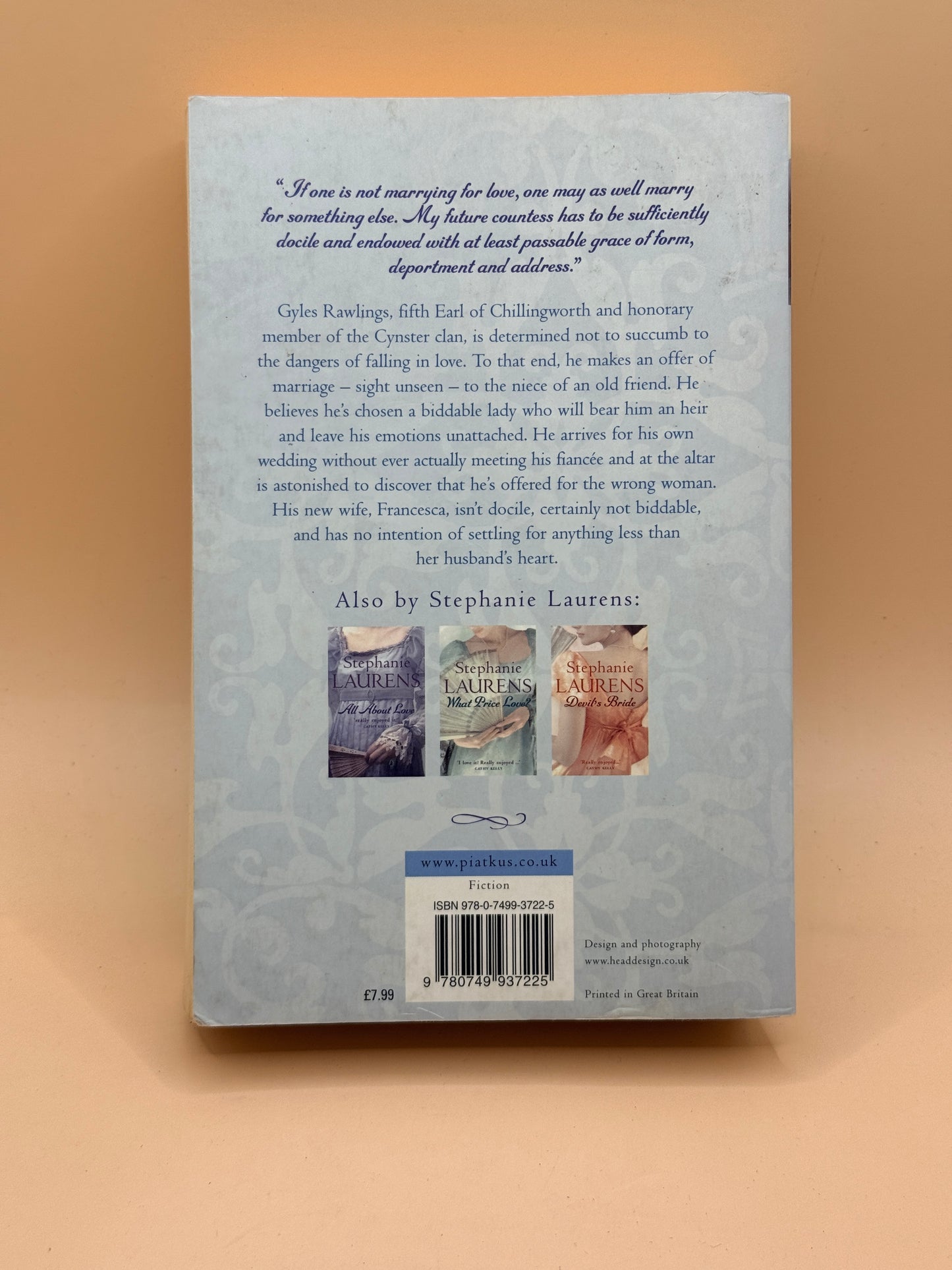 All About Passion by Stephanie Laurens