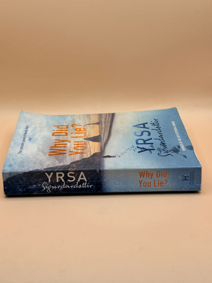 Why Did You Lie? by Yrsa Sigurdardóttir