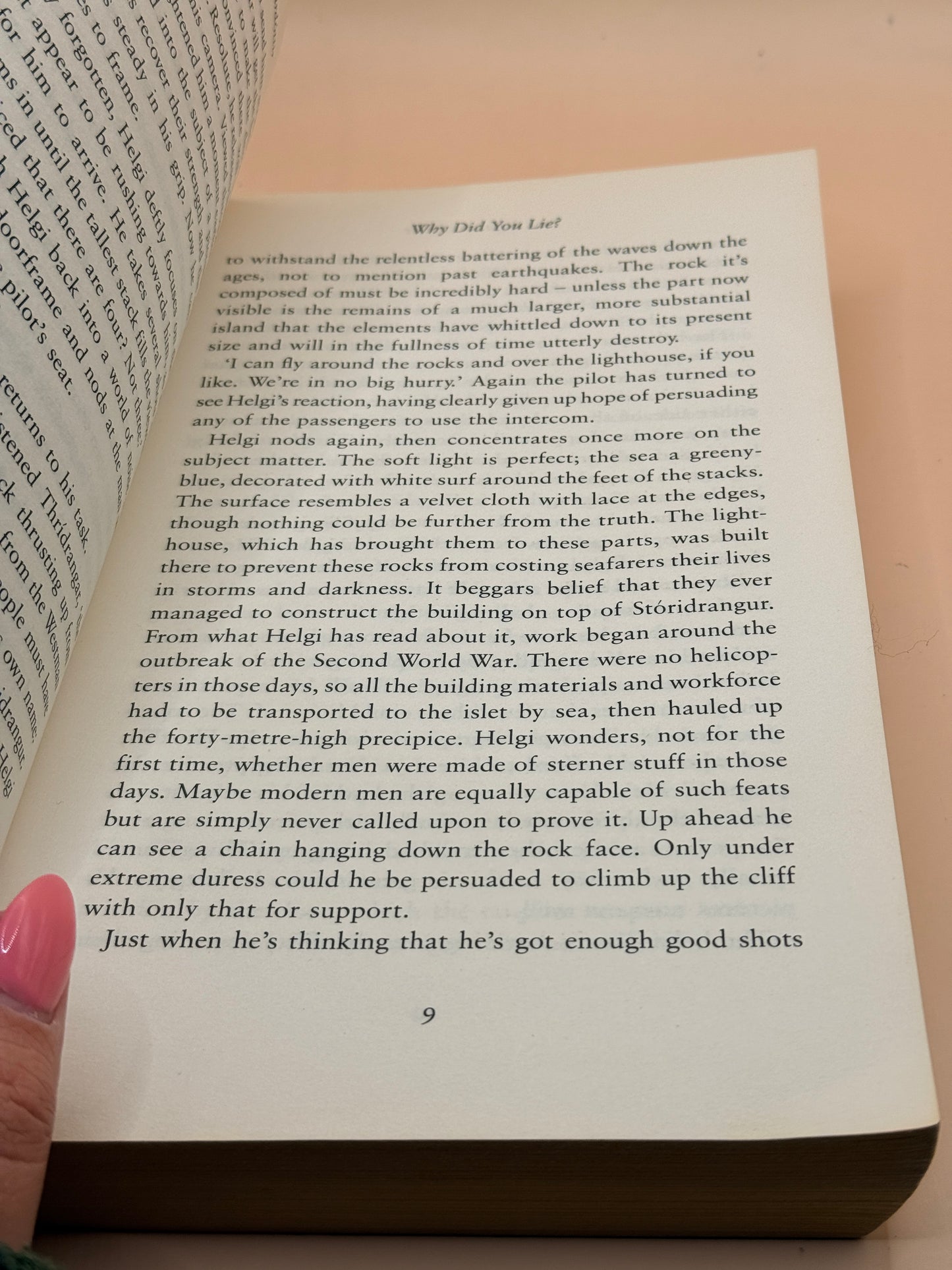 Why Did You Lie? by Yrsa Sigurdardóttir