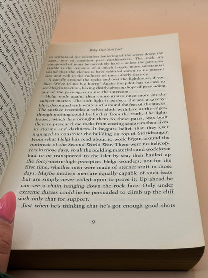 Why Did You Lie? by Yrsa Sigurdardóttir