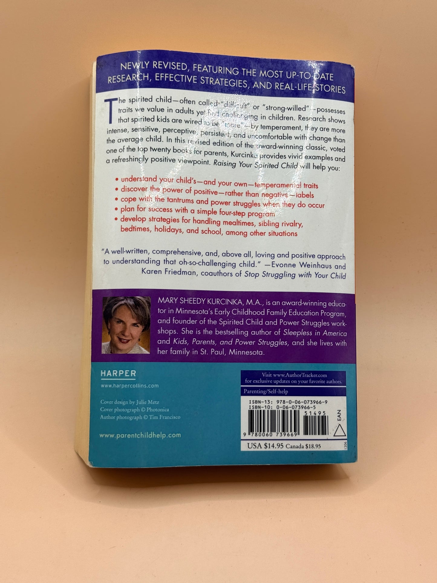 Raising Your Spirited Child by Mary Sheedy Kurcinka