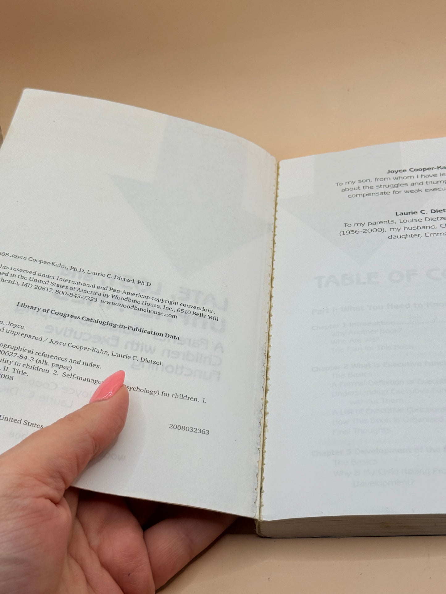 Late, Lost, and Unprepared by Joyce Cooper-Kahn & Laurie Dietzel