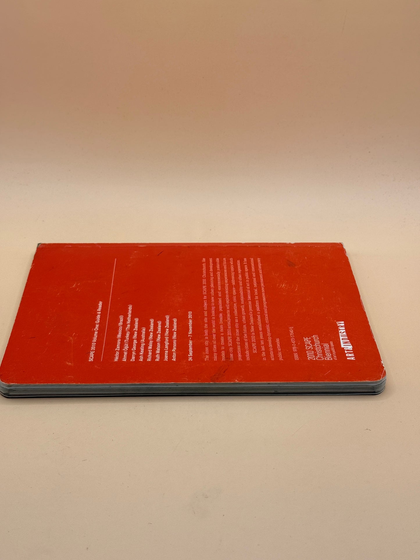 SCAPE 2010 Christchurch Biennial of Art in Public Space Volume One: Guide & Reader