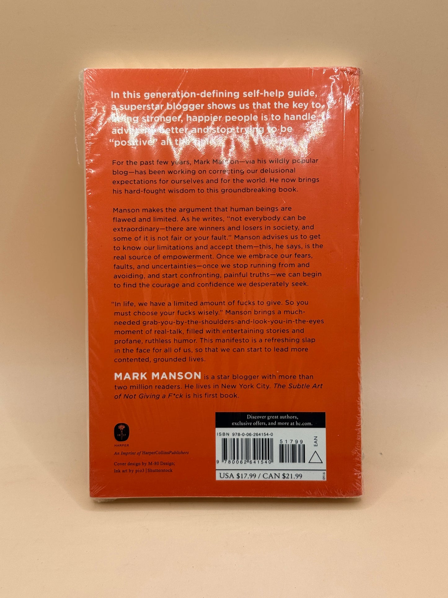 The Subtle Art of Not Giving a F*ck by Mark Manson